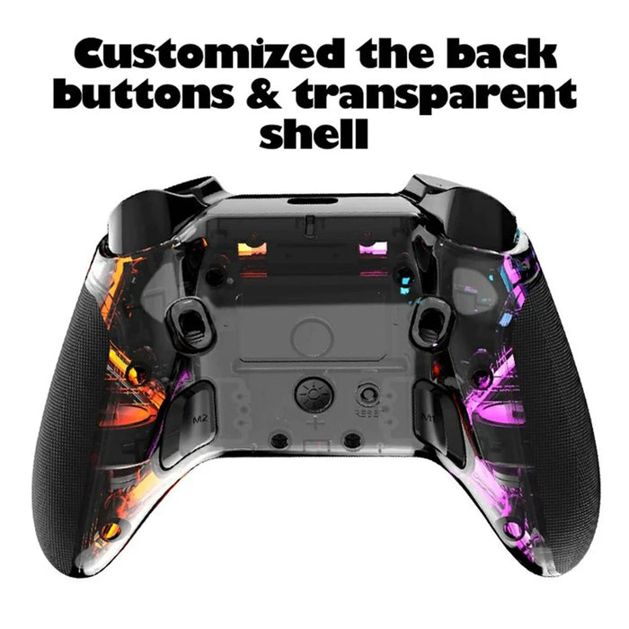 IPEGA PG-9666 Game Controller RGB Light Bluetooth-compatible Gamepad for Nintendo Switch Phone Computer - Black - 3
