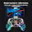 IPEGA PG-9666 Game Controller RGB Light Bluetooth-compatible Gamepad for Nintendo Switch Phone Computer - Black - 4