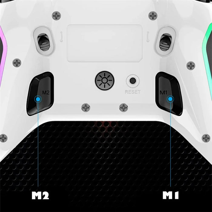 IPEGA PG-9666 Game Controller RGB Light Bluetooth-compatible Gamepad for Nintendo Switch Phone Computer - Black - 5