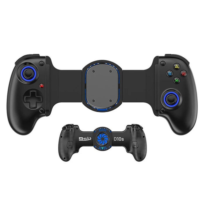 D10S Semiconductor Heat Dissipation Stretching Handle Wireless Game Controller - Black - 1