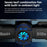 D10S Semiconductor Heat Dissipation Stretching Handle Wireless Game Controller - Black - 3