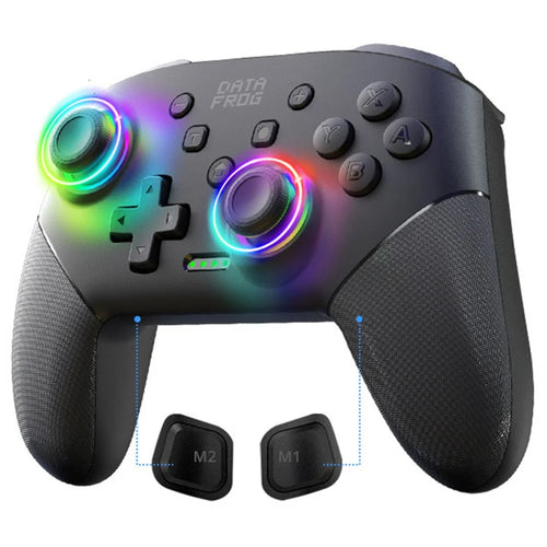 DATA FROG S80 Elite Edition Controller for Nintendo Switch / Switch Lite / OLED / PC Bluetooth-Compatible Gamepad - Black - 1