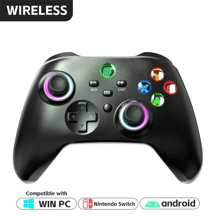 DATA FROG Wireless Bluetooth-compatible Gamepad Turbo Function Game Controller for Nintendo Switch / Phone / Computer - 2