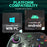 DATA FROG Wireless Bluetooth-compatible Gamepad Turbo Game Controller with Wireless Receiver for Nintendo Switch / Phone / Computer - 4