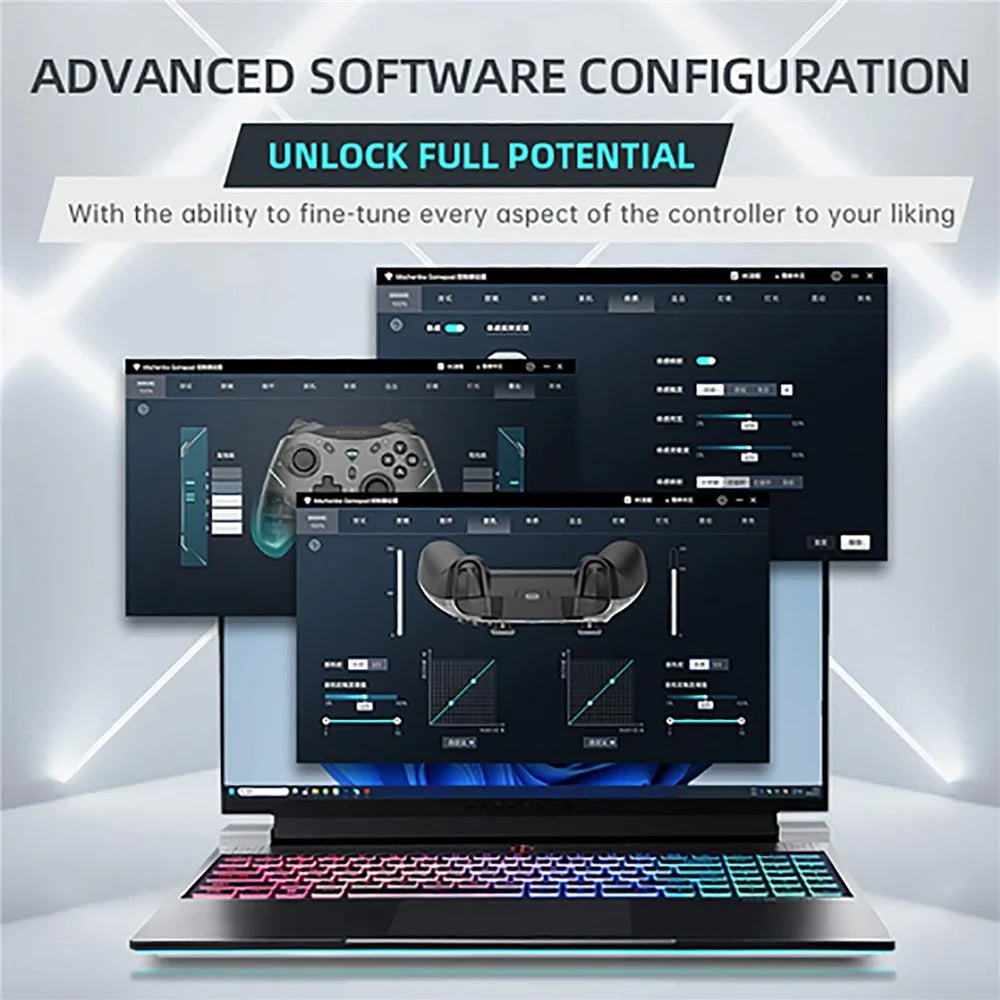 MACHENIKE G5 Pro Bluetooth-compatible / 2.4G Wireless / Wired Gamepad Turbo Function Game Controller - 3