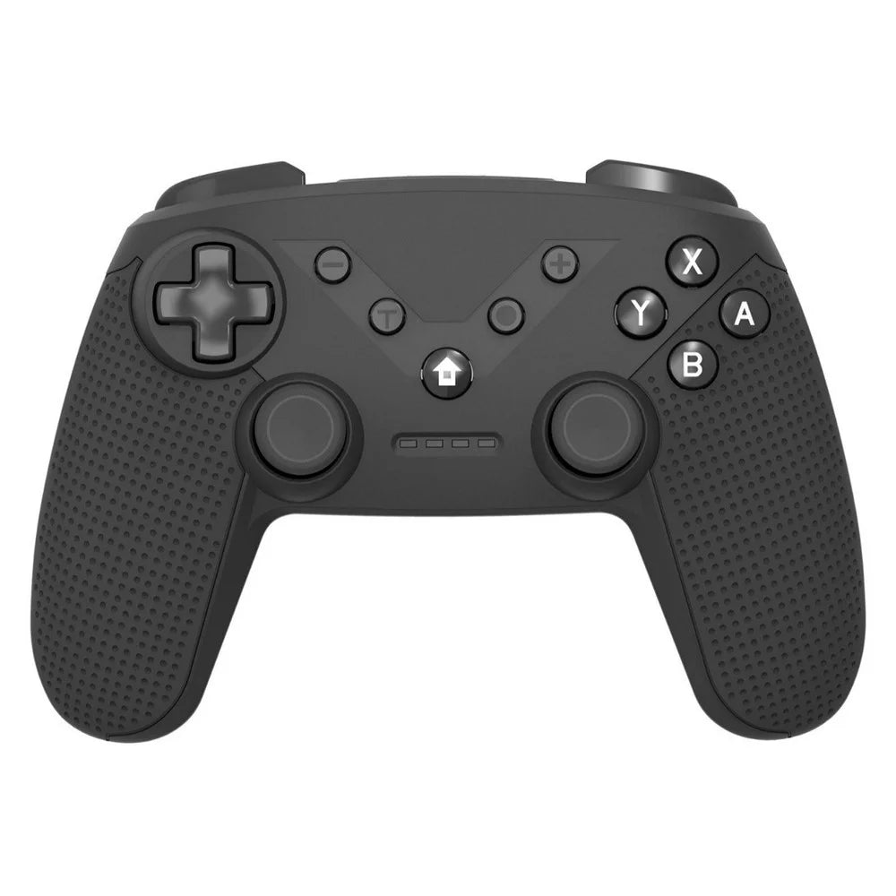 HONSON HS-SW520 Bluetooth-compatible Gamepad NFC 6-Axis Vibration Turbo Game Controller for Nintendo Switch / PC / Android Phone - Black - 1