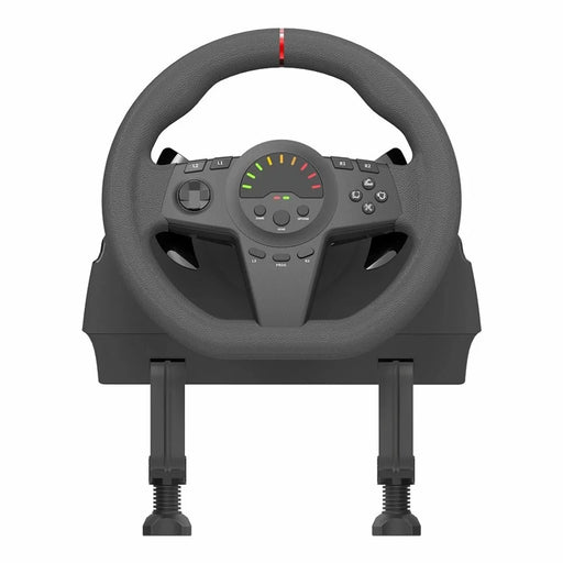 TOPWOLF HS-GT100 Car Steering Wheel Simulation Racing Game Controller + 2 Pedals for Nintendo Switch / Xbox / PS4 / PC - 2