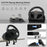 TOPWOLF HS-GT100 Car Steering Wheel Simulation Racing Game Controller + 2 Pedals for Nintendo Switch / Xbox / PS4 / PC - 5