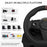 TOPWOLF HS-GT100 Car Steering Wheel Simulation Racing Game Controller + 2 Pedals for Nintendo Switch / Xbox / PS4 / PC - 6