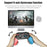 HONSON SW531 For Nintendo Switch Wireless Gamepad  Vibration Design Gaming Controller - Blue+Red - 4
