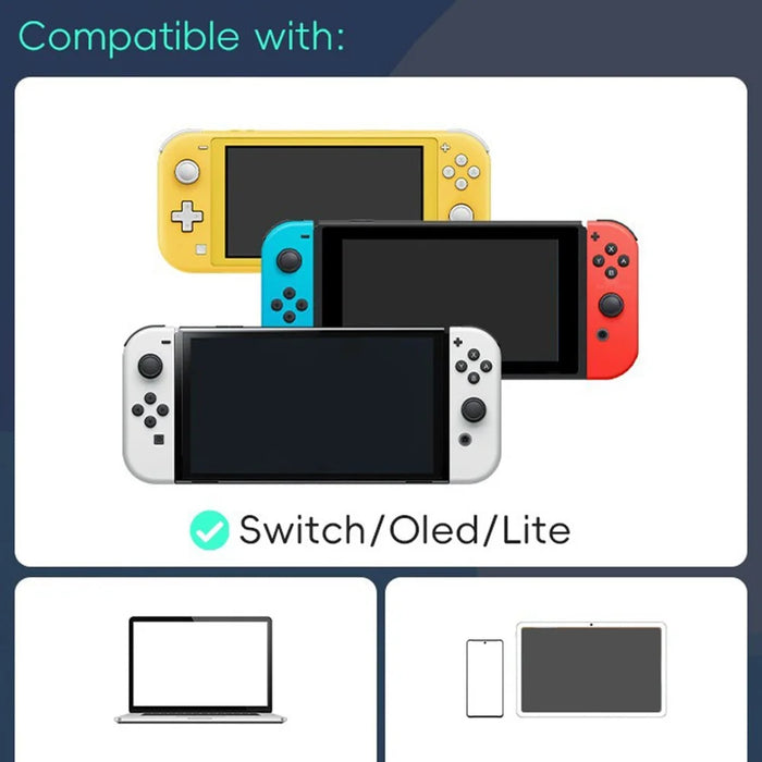 DATA FROG Bluetooth-compatible Gamepad 6-Axis Gyro Sensor Turbo Game Controller for Nintendo Switch / PC / Android Phone - Black - 6