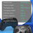 DATA FROG Bluetooth-compatible Gamepad 6-Axis Gyro Sensor Turbo Game Controller for Nintendo Switch / PC / Android Phone - Black - 7
