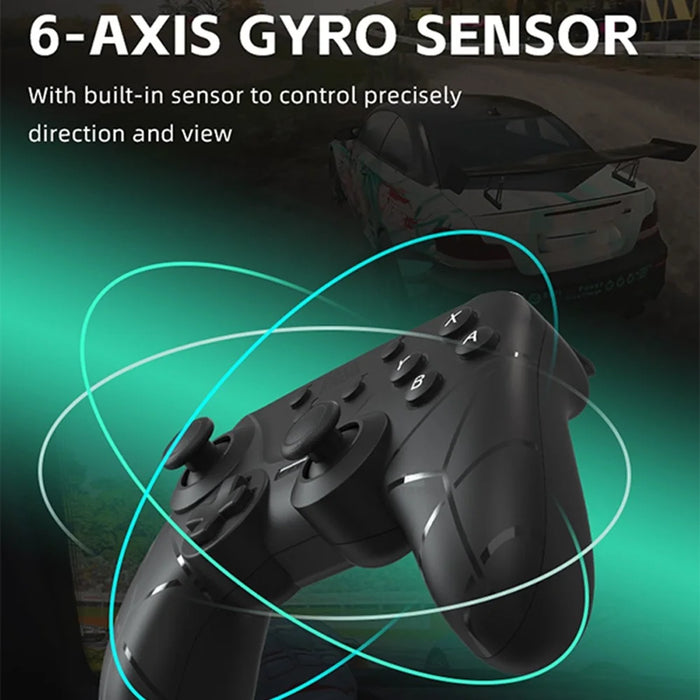DATA FROG SW778 For Nintendo Switch / Lite / OLED / PC Built-In 6-Axis Gyro Dual Motor Vibration Game Controller - 5
