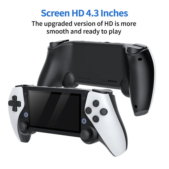 M25 Built-In 30000 Games 4.3-inch LCD Screen Game Console Handle Controller, with 128G TF Card - 3