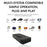 M16 128G Built-In 30000 Games HD TV Game Stick with Double Player Wireless Controller - 4