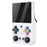 M21 3.5-inch Screen Portable Game Machine Two-Player Handheld Game Console, 64G Memory Card / 20000 Games - White - 1
