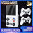 M21 3.5-inch Screen Portable Game Machine Two-Player Handheld Game Console, 64G Memory Card / 20000 Games - White - 2