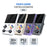 M21 3.5-inch Screen Portable Game Machine Two-Player Handheld Game Console, 64G Memory Card / 20000 Games - White - 3