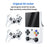 M21 3.5-inch Screen Portable Game Machine Two-Player Handheld Game Console, 64G Memory Card / 20000 Games - White - 5