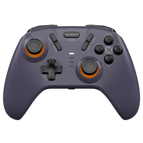 MINGPIN White Tiger S821 Pro Gaming Controller Bluetooth-compatible Gamepad for Nintendo Switch / PS4 / Android / iOS / PC / STEAM - Purple - 1