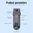 C10 32GB HD 1080P Night Vision Camera Sound Video Recording Device Back Clip Design Voice Recorder - 3