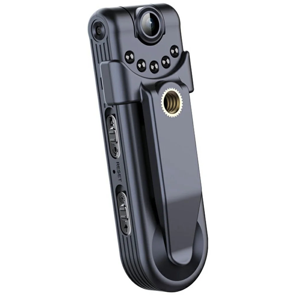 C10 8GB HD 1080P Night Vision Camera Sound Video Recording Device Back Clip Design Voice Recorder - 1