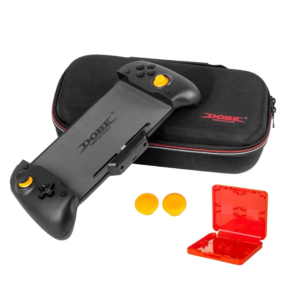 DOBE TNS-19252C Handheld Grip with Double Motor Vibration Built-in 6-Axis Gyro for Nintendo Switch Gamepad Controller - 1