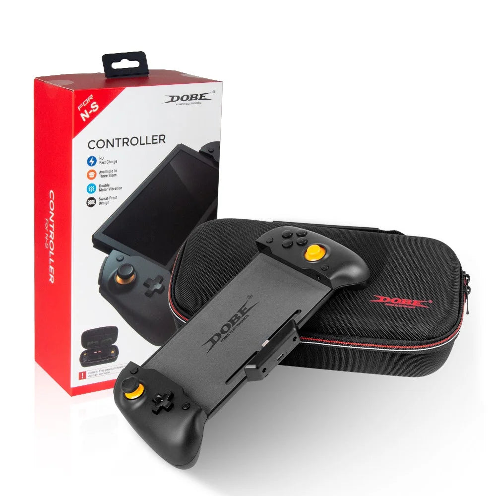 DOBE TNS-19252C Handheld Grip with Double Motor Vibration Built-in 6-Axis Gyro for Nintendo Switch Gamepad Controller - 7