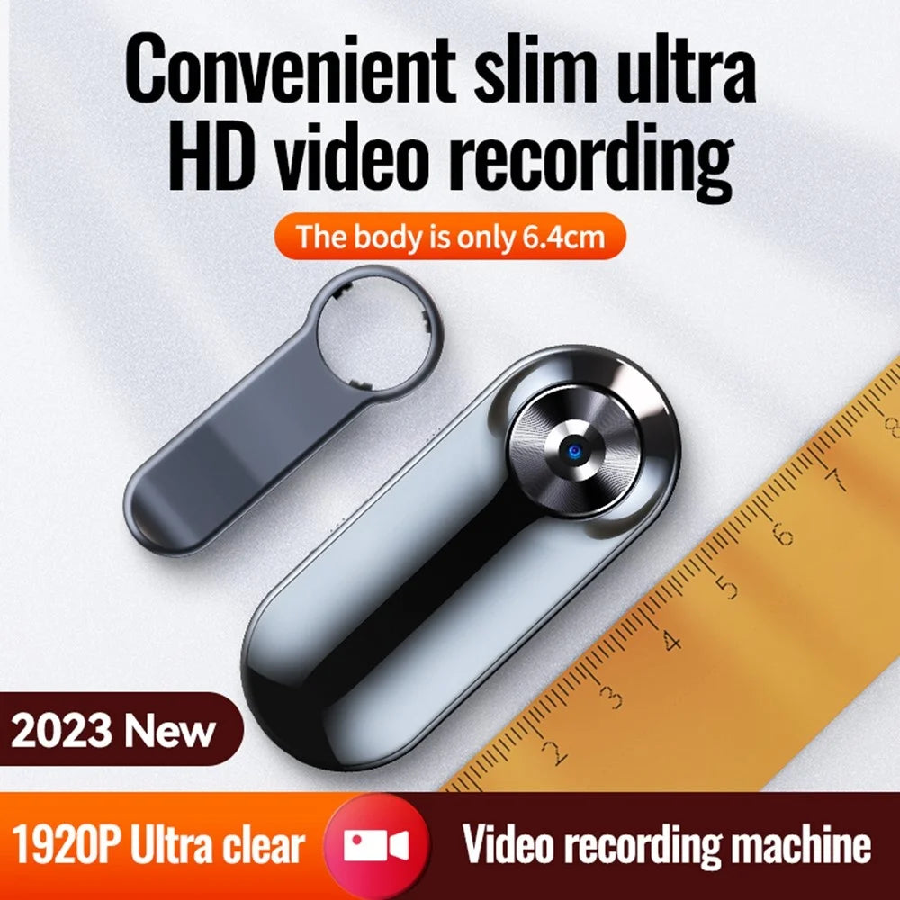 C20 1920x1080P Mini Body Camera Back Clip Bodycam Noise Reduction Voice Recorder with 256G TF Card - 5