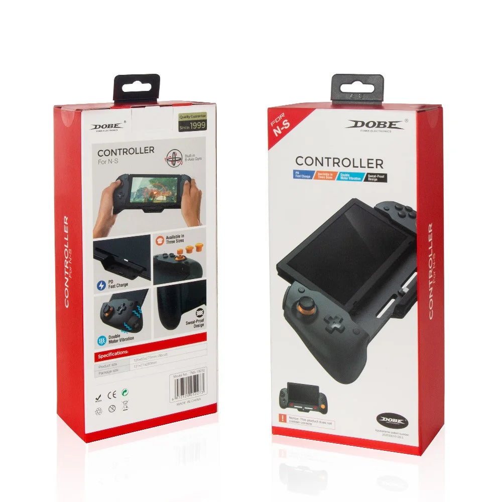 DOBE TNS-19252 For Nintendo Switch Handheld Controller Grip Console Gamepad Sweat-Proof with Double Motor Vibration Built-in 6-Axis Gyro - 2