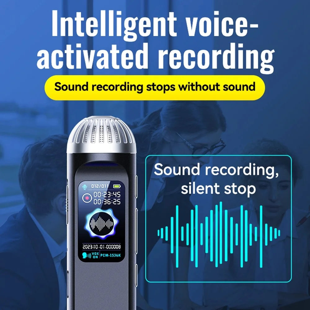 Q99 8GB Digital Audio Voice Recorder MP3 Player Noise Reduction Recording Device - 6
