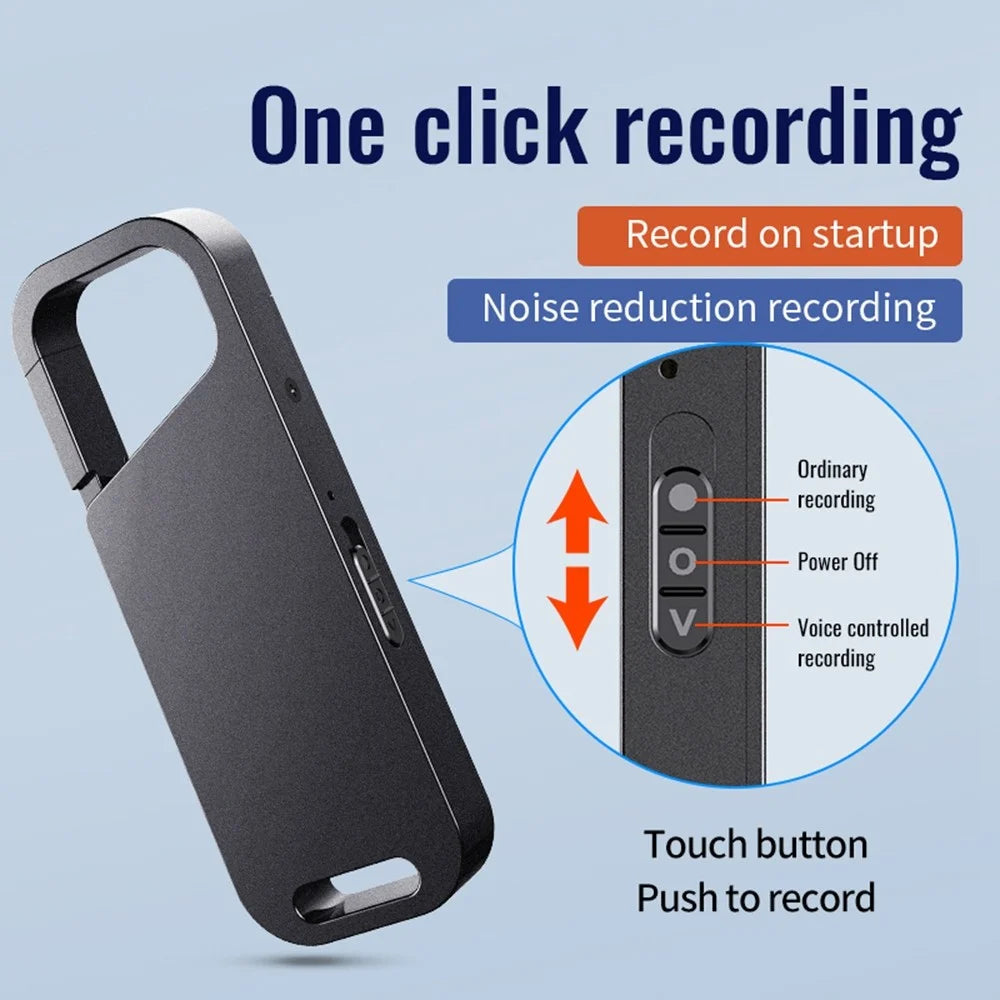 S28 32GB Noise Reduction Digital Audio Voice Recorder MP3 Player with Wire Headphone - 3
