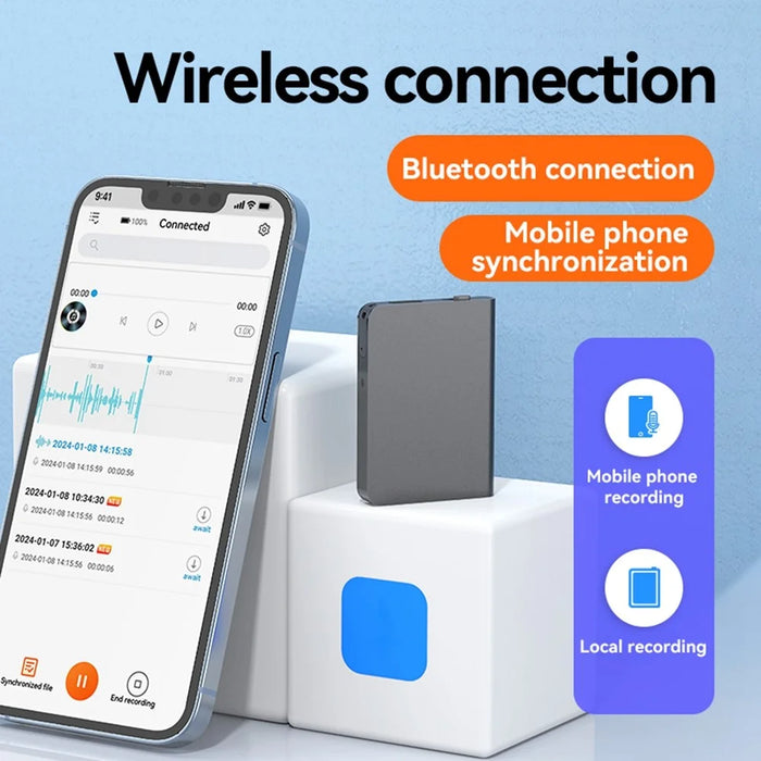 Q61A 64GB Noise Reduction Digital Audio Voice Recorder Bluetooth-compatible Music Player - 2