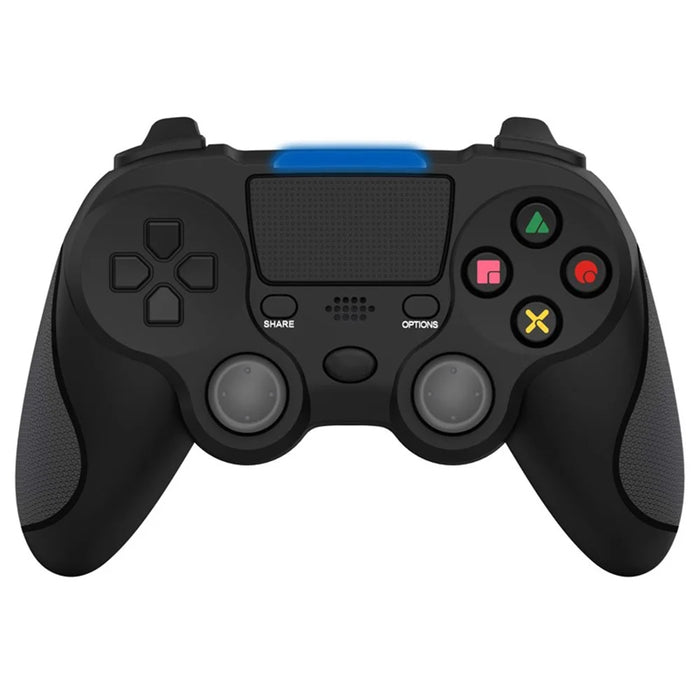 DS8 Wireless Controller for Playstation 4/Pro/Slim/PC Built-in Rechargeable 600mAh Battery Joystick with Double Vibration and TouchPad - Black - 2