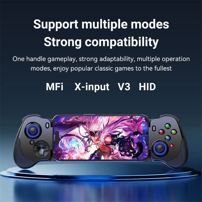 BSP-N01 Retractable Type-C Phone Gamepad Mobile Phone Game Controller - Black - 4