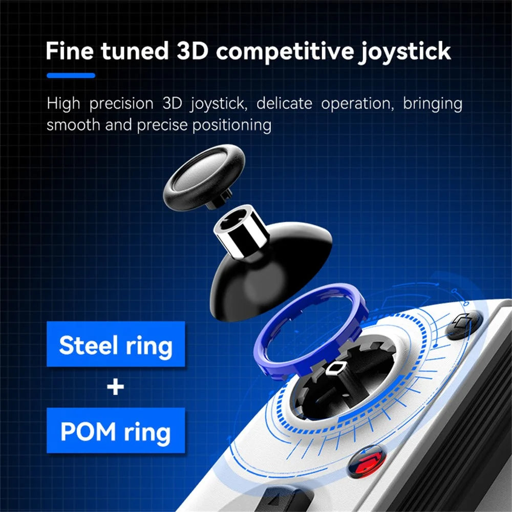 DSP-D11 Bluetooth-compatible Stretchable Game Controller Wireless Gamepad for Nintendo Switch / iOS / Android - Black - 6