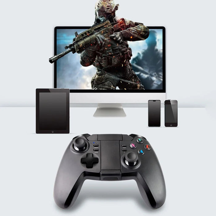 HY-9027 Cell Phone Mobile Game Wireless Controller Handheld Game Joystick Trigger for iPhone, Android - 4