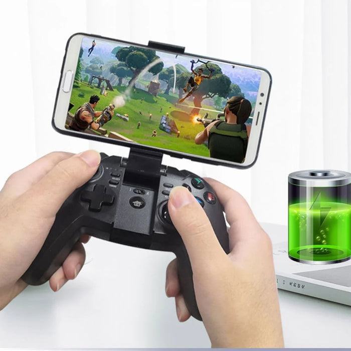 HY-9027 Cell Phone Mobile Game Wireless Controller Handheld Game Joystick Trigger for iPhone, Android - 5
