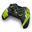 HY-4206 Water Transfer Printing for Xbox / PS3 / PC 2.4G Wireless Gamepad Turbo Dual Vibration Six-Axis Game Controller - Black - 3