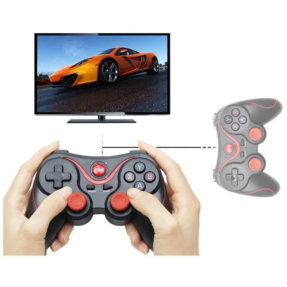 X3 Wireless Bluetooth-compatible Gamepad Handle Controller, Support iOS Android Windows Systems - 4