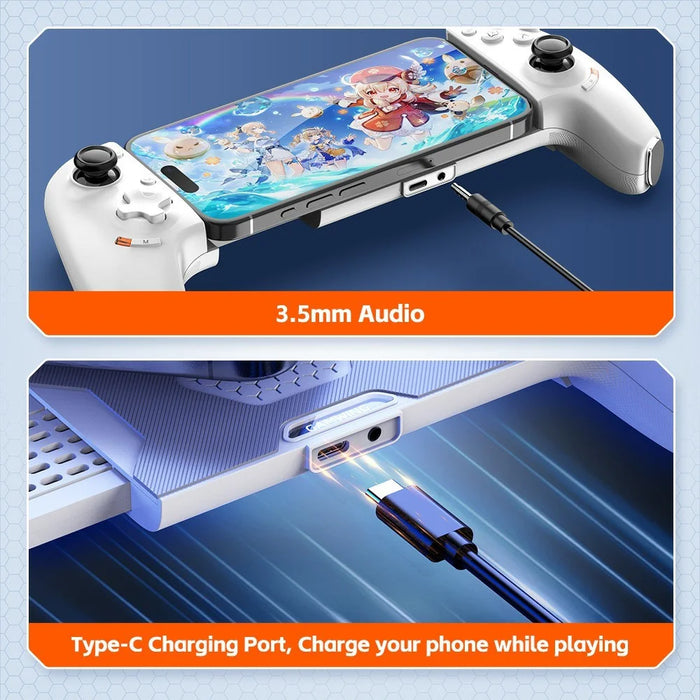 GAMWING Type-C Mobile Game Controller Wired / Wireless Retractable Phone Controller - 7
