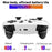DATA FROG Bluetooth-compatible Gamepad Turbo Game Controller for Nintendo Switch / Switch Lite / PS3 / PC - Blue+White - 5