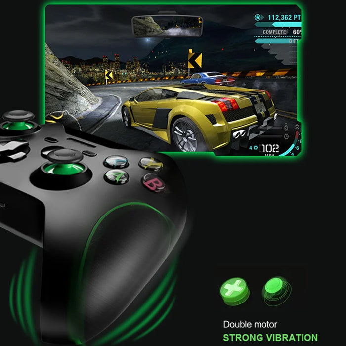 DATA FROG 2.4G Wireless Gamepad for Xbox One / PS3 / PC / Android Phone Dual Vibration Game Controller - 3