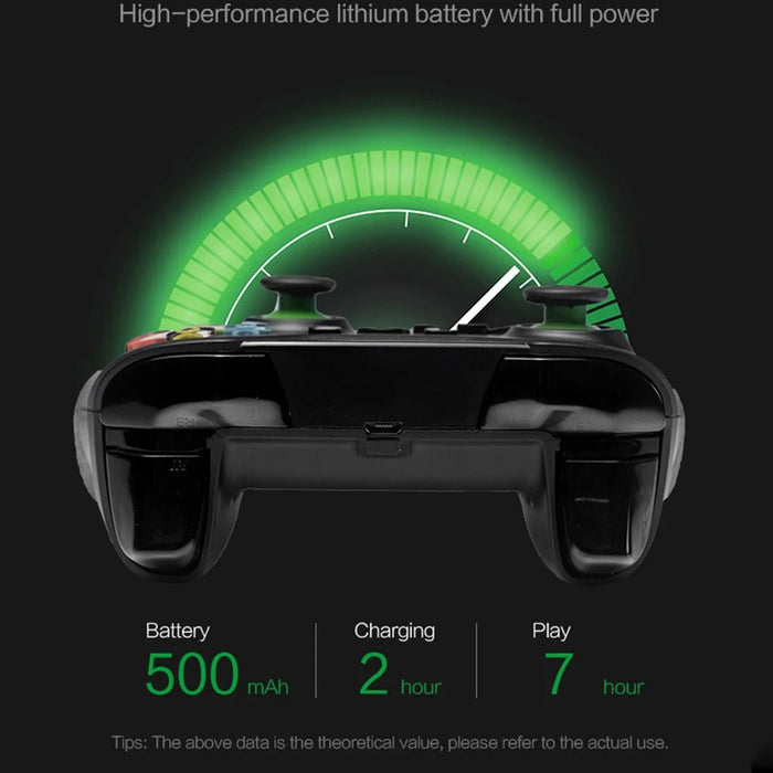 DATA FROG 2.4G Wireless Gamepad for Xbox One / PS3 / PC / Android Phone Dual Vibration Game Controller - 6