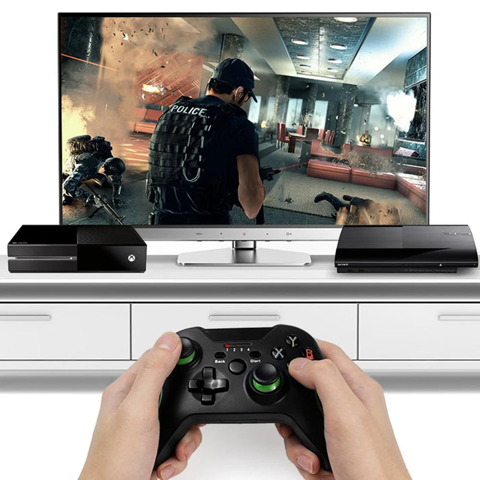 DATA FROG 2.4G Wireless Gamepad for Xbox One / PS3 / PC / Android Phone Dual Vibration Game Controller - 7