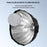 70cm Deep Parabolic Softbox with Grille Quick Release Bowens Mount Photography Umbrella for Studio Lighting - 5