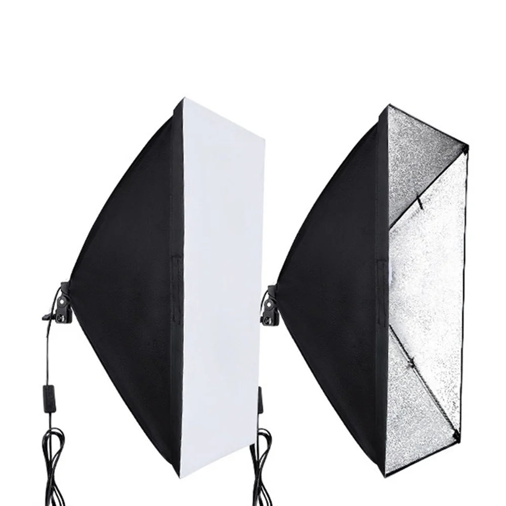 5070CM Four-Head Softbox Photography Studio Light Box Kit for Portrait Product Shooting - US Plug - 2