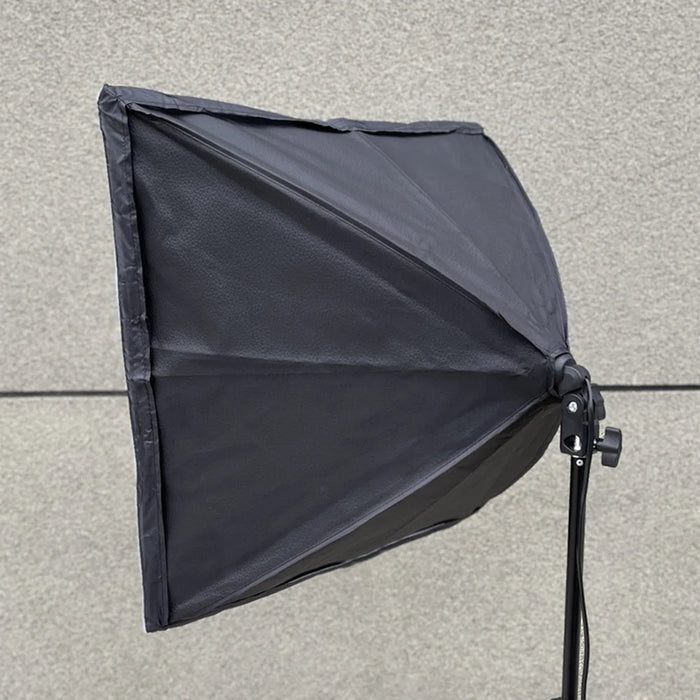 60x60cm Single Light Head Softbox Photography Studio Equipment for Portrait Product Shooting - US Plug - 2