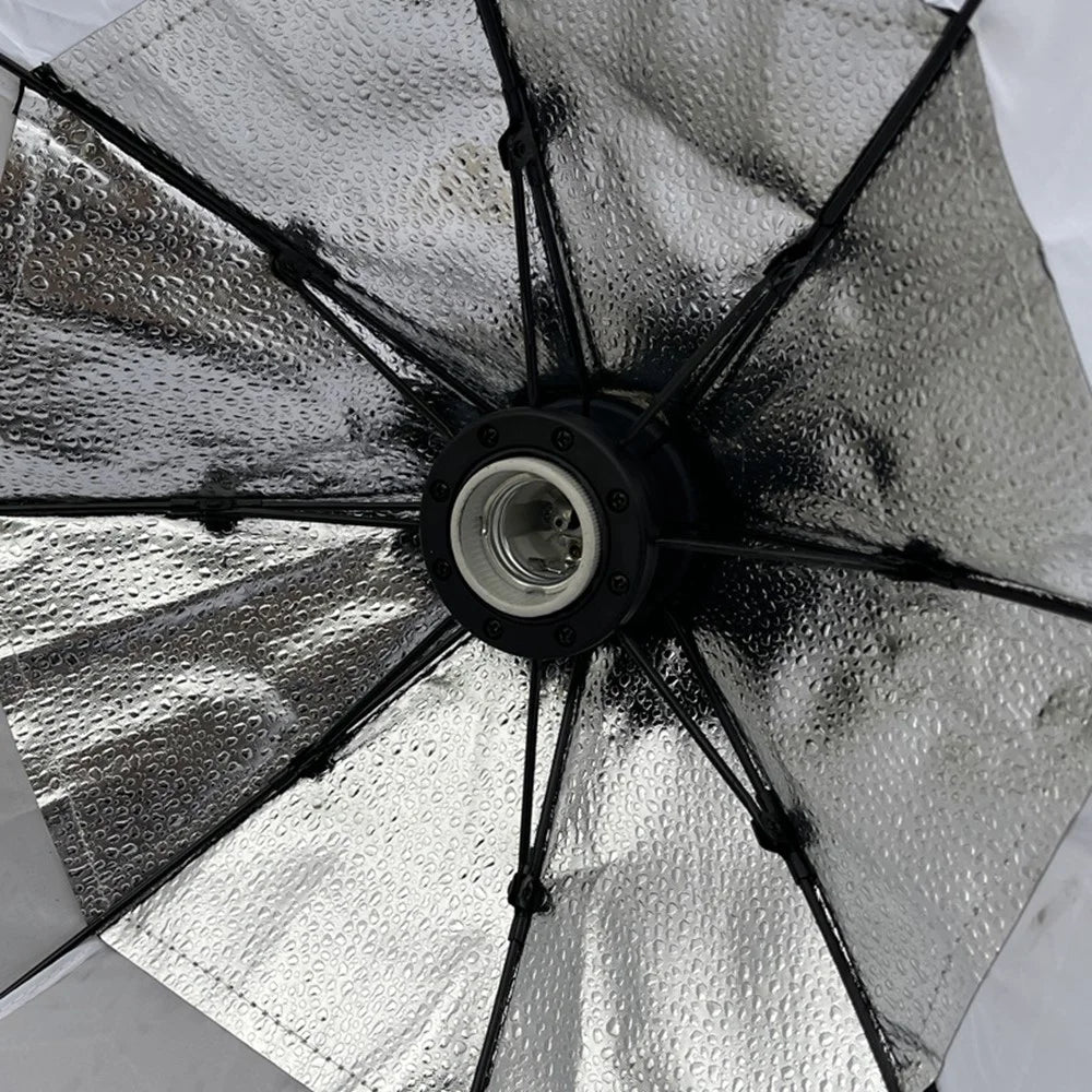 70cm Single Light Head Octagonal Softbox for Portrait Product Shooting Photography Studio - US Plug - 4