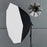 70cm Octagonal Softbox Photography Studio Lighting Equipment with Single Light Head - US Plug - 1